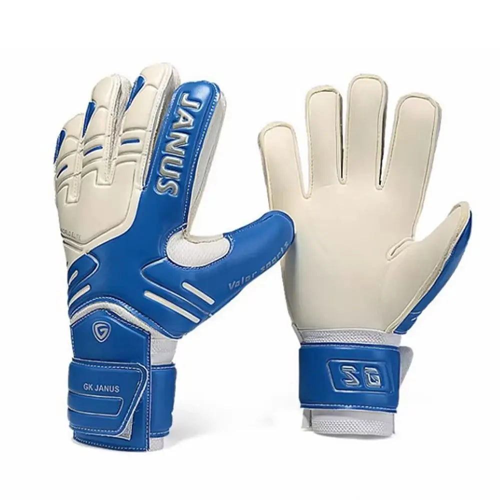 Finger Protection Goalie Gloves Wear-Resistant Non-Slip Soccer Gloves Latex Handguard Football Goalkeeper Gloves Soccer