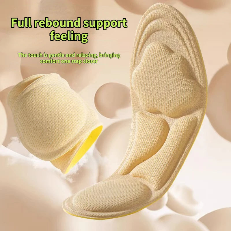 6D Massage Memory Foam Insoles for Shoes Sole Breathable Cushion Sneakers Running Insoles for Feet Orthopedic Insoles Deodorant