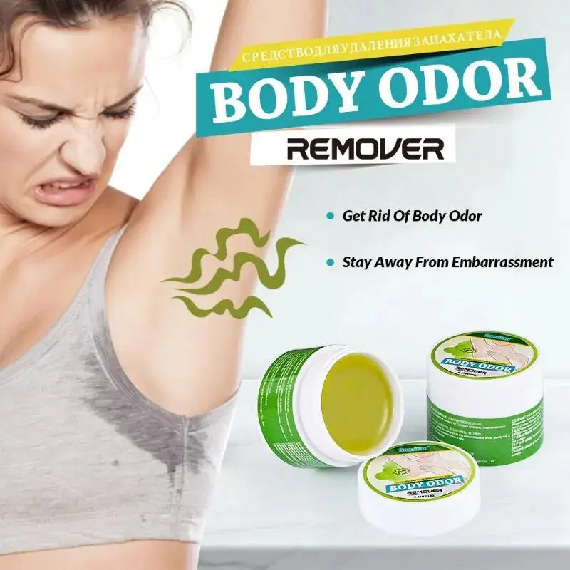 Body Odor Remove Cream Underarm Bad Smell Sweating Removal Armpit Refreshing Antiperspirant Lasting Aroma Deodorant