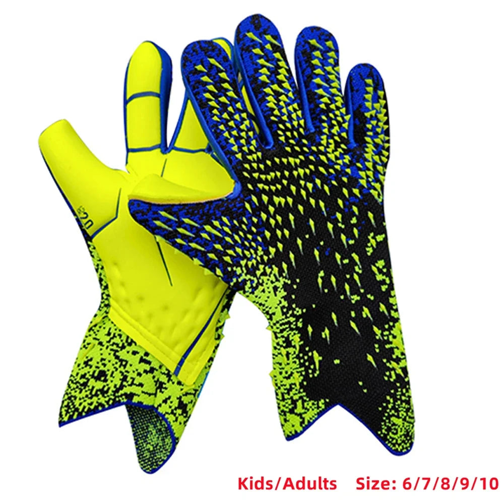 2024  Adults Professional Goalkeeper Gloves Football Latex Thickened Protection