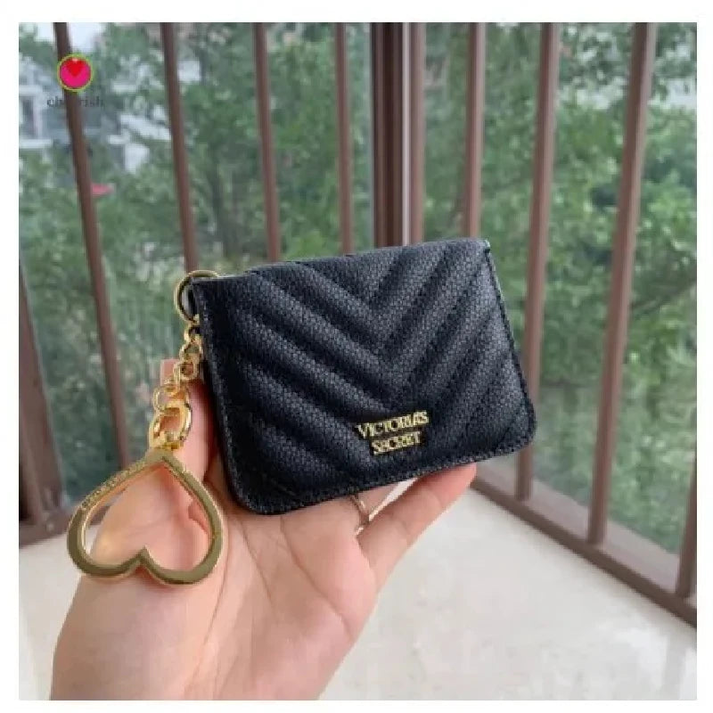 2024 Cute Credit Card Bags For Women Pu Leather Short Bifold Wallet Gift For Mother's Day Christmas
