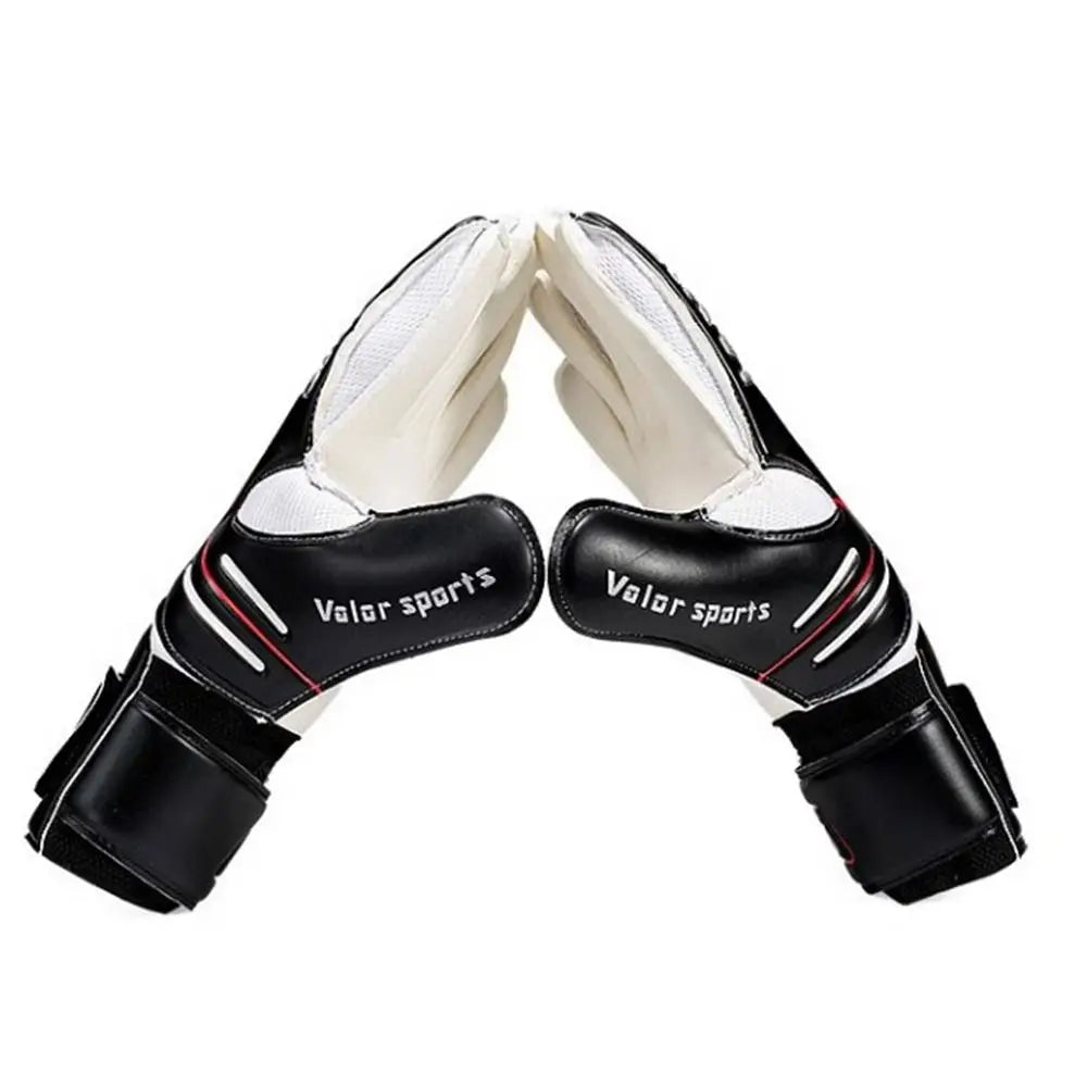 Finger Protection Goalie Gloves Wear-Resistant Non-Slip Soccer Gloves Latex Handguard Football Goalkeeper Gloves Soccer