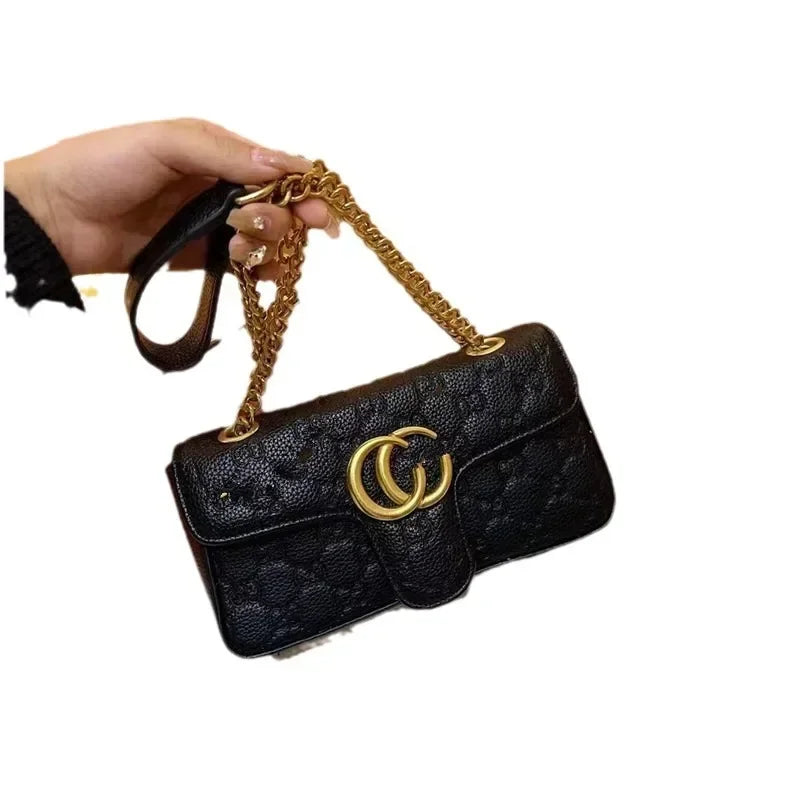 New Classic Fashion Double G Women’s Bag Chain Saddle Camera Bag Dionysian Shoulder Messenger Bag