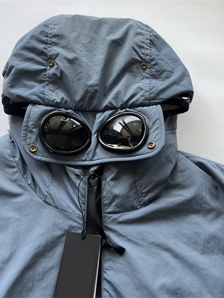 2024 Men Casual Thicken Parkas Jacket Winter Fashion Warm Windproof Hooded Coat Outdoor Male Down Cotton Jacket Hiking Outerwear