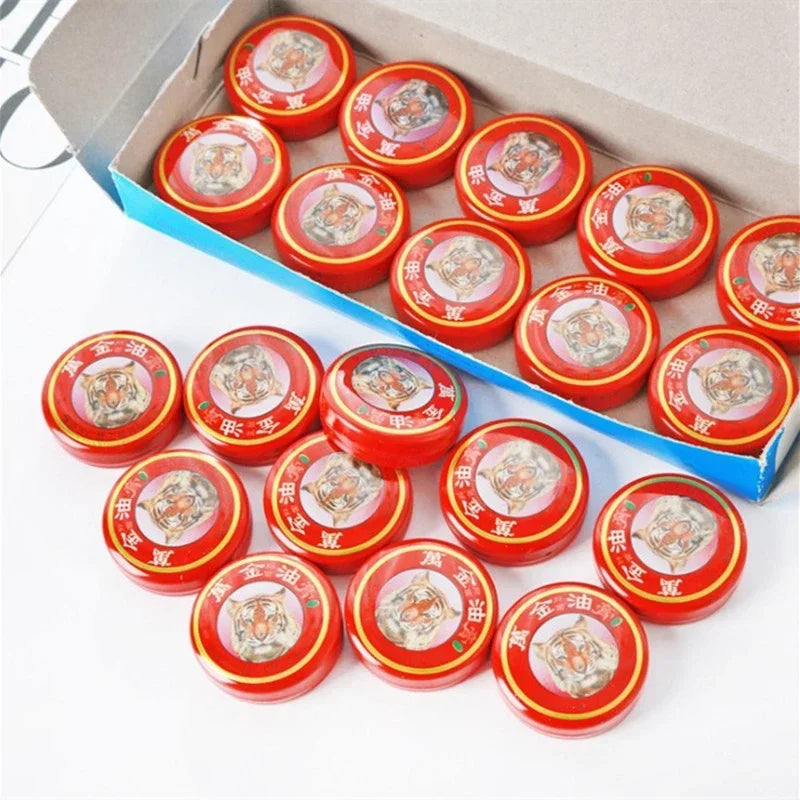 10/5/1PCS Natural Tiger Balm Essential Cool Oil Mosquito Repellent Itch Relieving Relieve Treatment of Cold Headache Dizziness