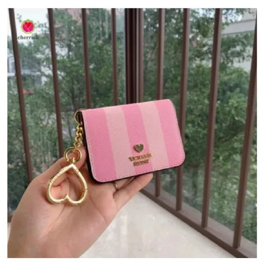 2024 Cute Credit Card Bags For Women Pu Leather Short Bifold Wallet Gift For Mother's Day Christmas