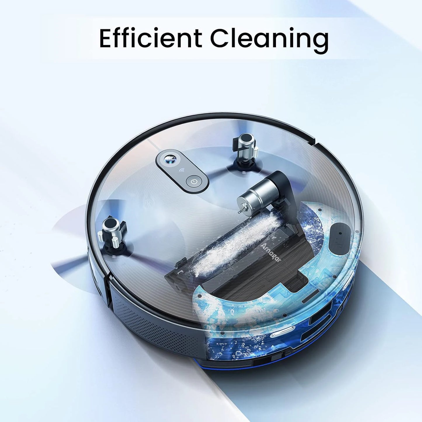 Global Version Arnagar S9 Robot Vacuum Cleaner Auto Empty Dust Collection Sweep＆Mop 3500Pa 2600mAh Low Noise APP Control