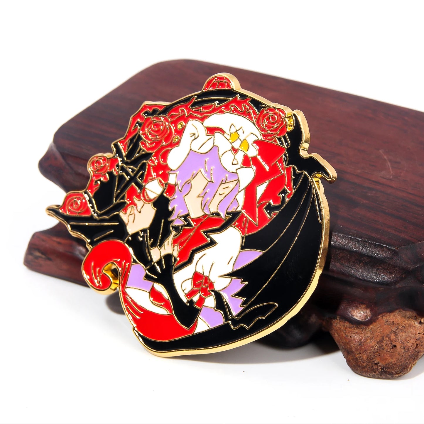 Anime Cute Touhou Project Enamel Pins Brooch Hakurei Reimu Izayoi Sakuya Saigyouji Yuyuko Figure Badge Bag Lapel Jewelry Gift