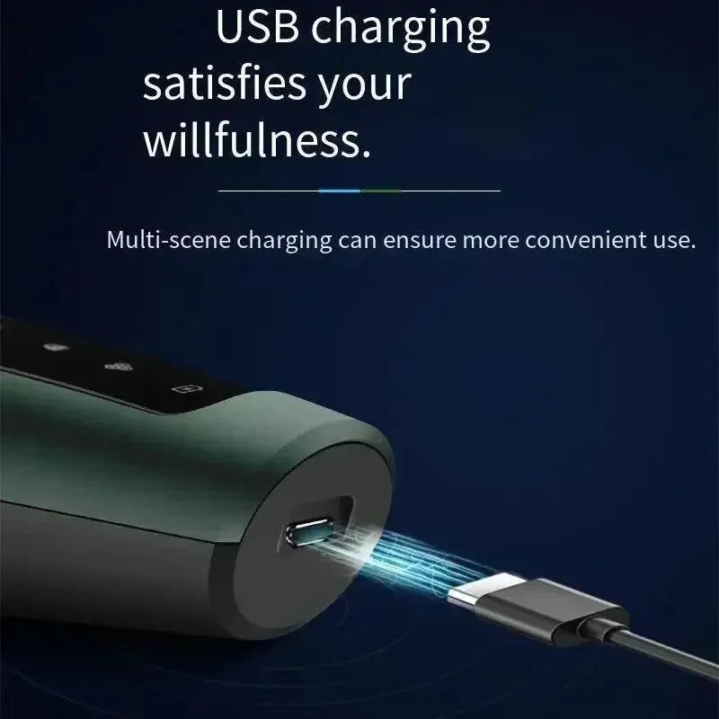 Xiaomi Electric Shaver For Men Waterproof Electric Trimmer Razor Wet Dry Use Rechargeable Battery Rotary Shavers Machine Shaving