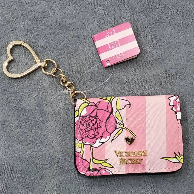 2024 Cute Credit Card Bags For Women Pu Leather Short Bifold Wallet Gift For Mother's Day Christmas