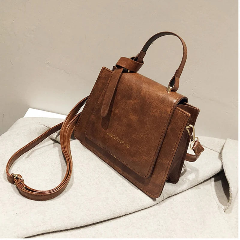 Casual Pu Leather Messenger Bags Fashion Handbag Purses and Handbags Luxury Designer Shoulder Crossbody Bags for Women