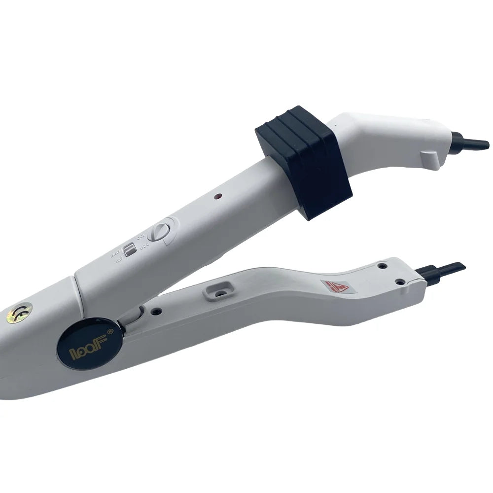 EU plug White JR609 Mini Hair iron Black Heat Hair Connector Temperature Controllable Heat Iron Hair Extension Tools Kit