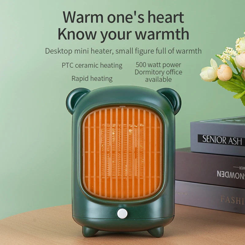 ATWFS Electric Heater for Room Home Appliance PTC Heating Hand Foot Warmer Portable Heater 220V Household Vertical Heaters