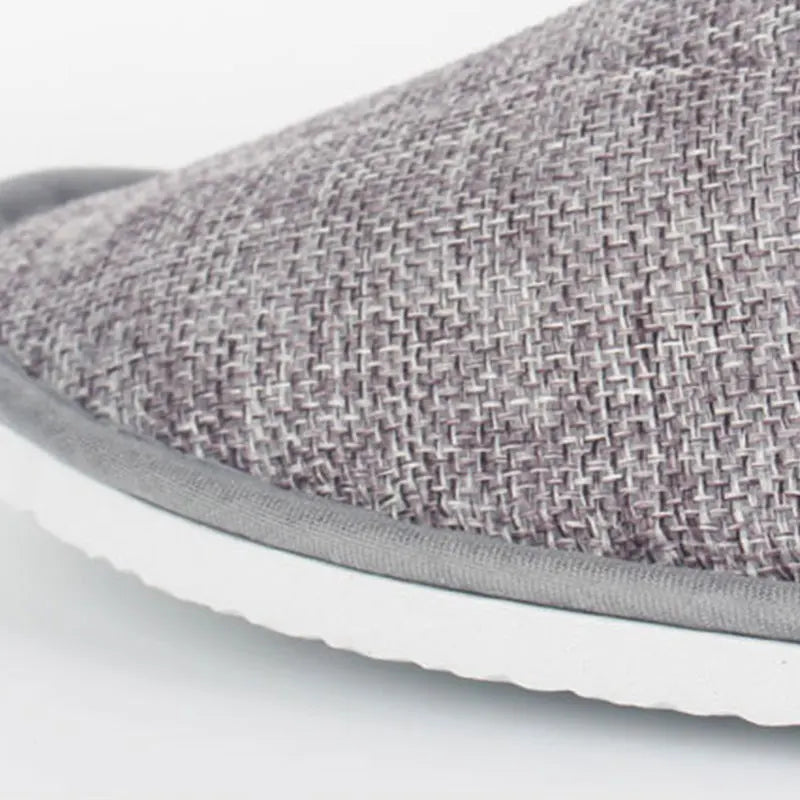 Thickened Cotton Linen Home Slippers Spring Autumn Women's Shoes  Hotel Wedding Guest Slippers Non-slip Flip Flop